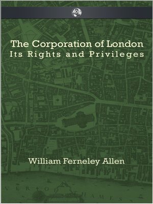cover image of The Corporation of London
